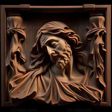 3D model st jesus (STL)